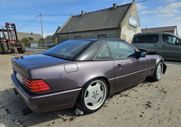 wielkopolskie Mercedes-Benz SL cena 20900 przebieg: 173000, rok produkcji 1992 z Pruszków